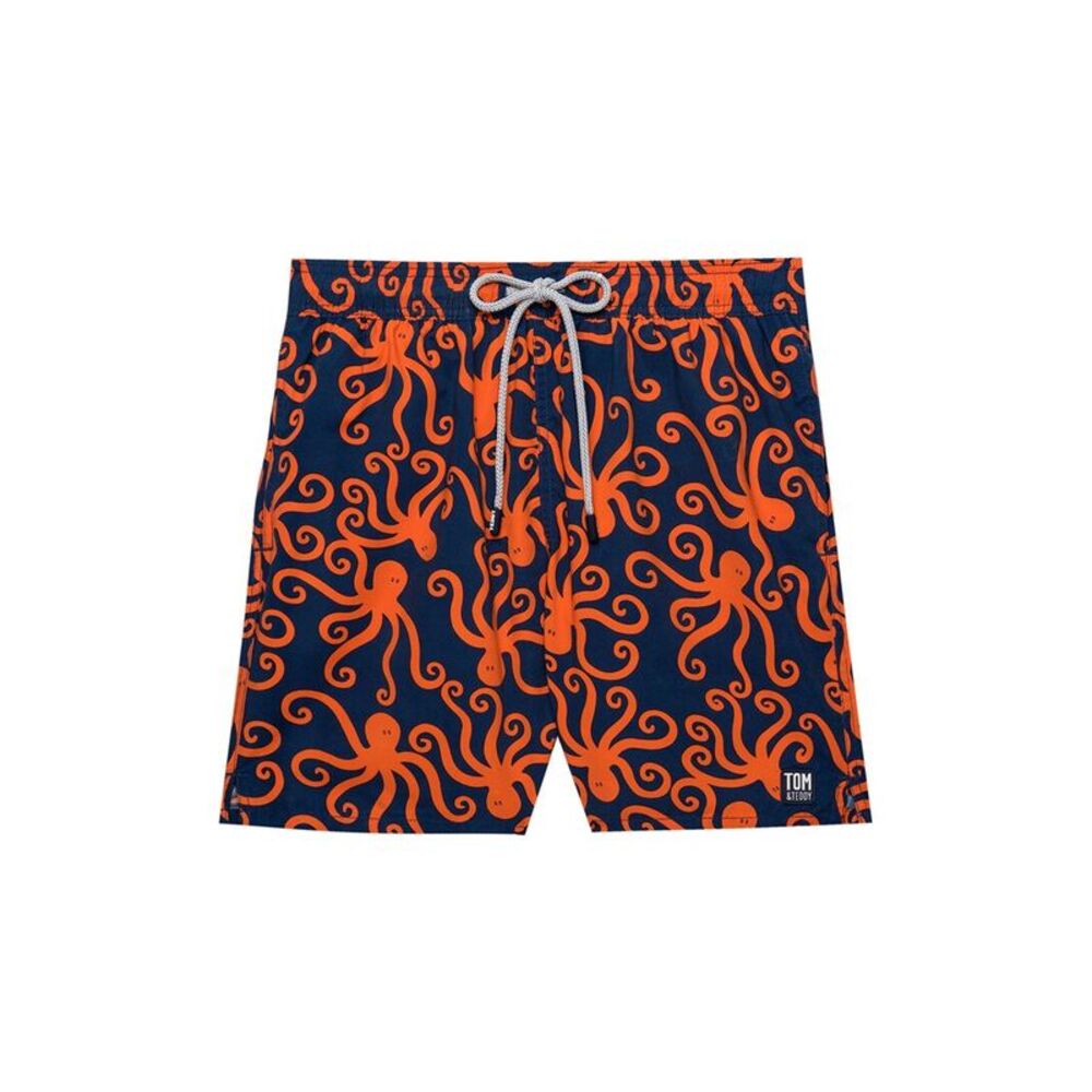 Tom & Teddy Boys  Octopus Swim Short, Blue